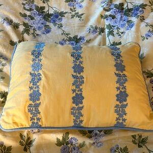 PRICES REDUCED!! Laura Ashley rectangular pillows.